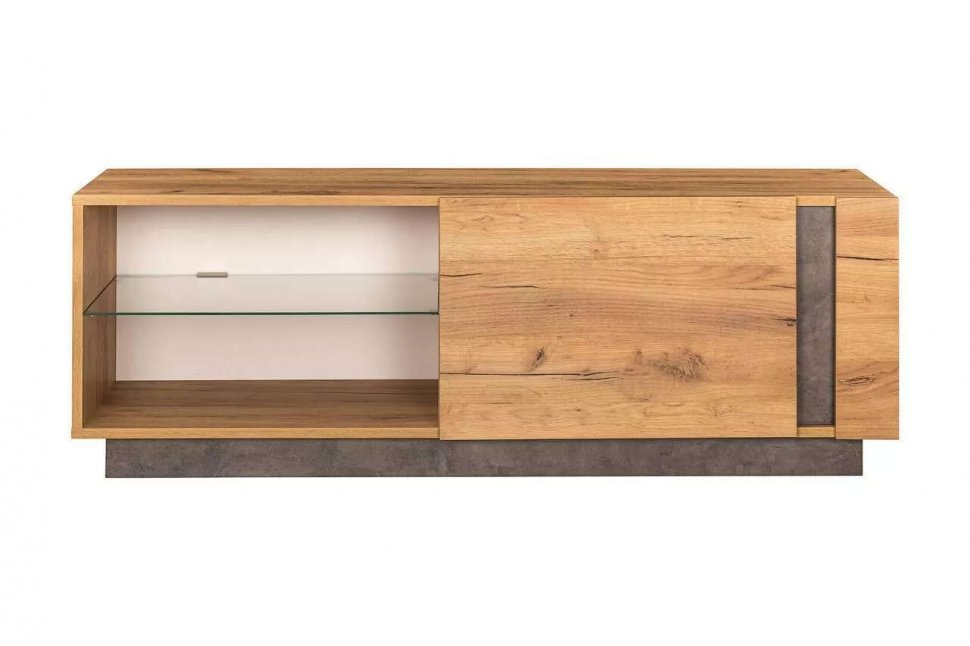 Арчи тумба 10.85 Дуб крафт золотой / Камень темный