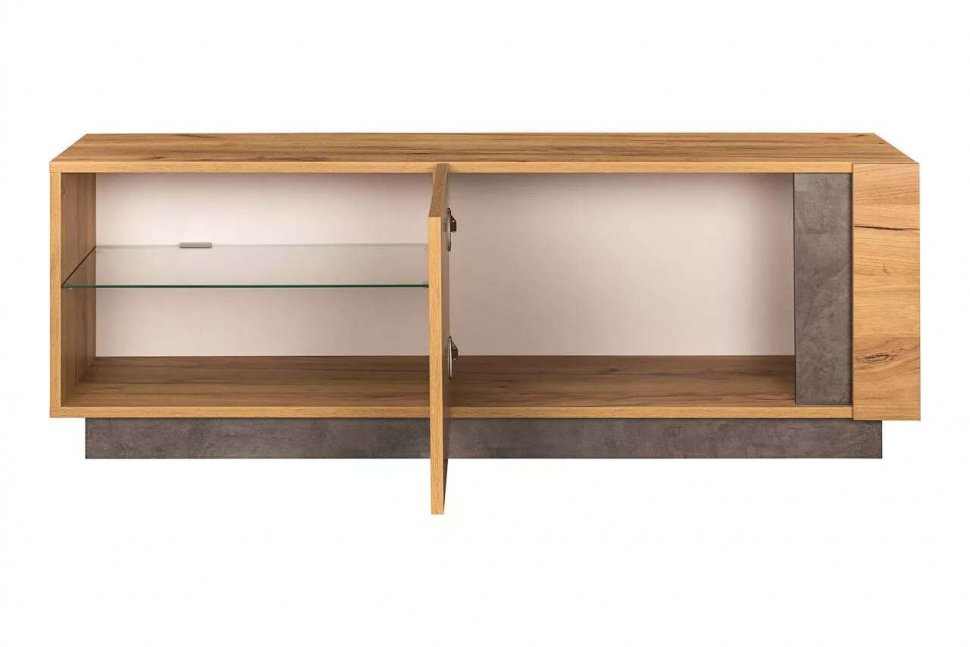 Арчи тумба 10.85 Дуб крафт золотой / Камень темный