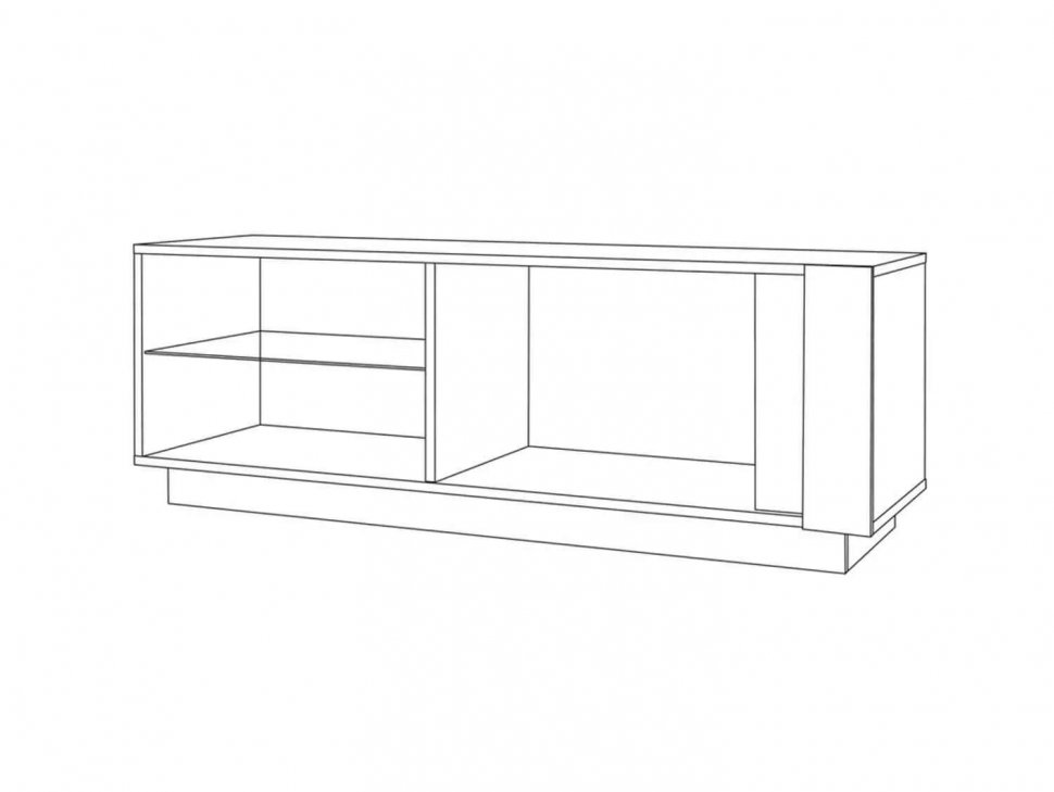 Арчи тумба 10.85 Дуб крафт золотой / Камень темный