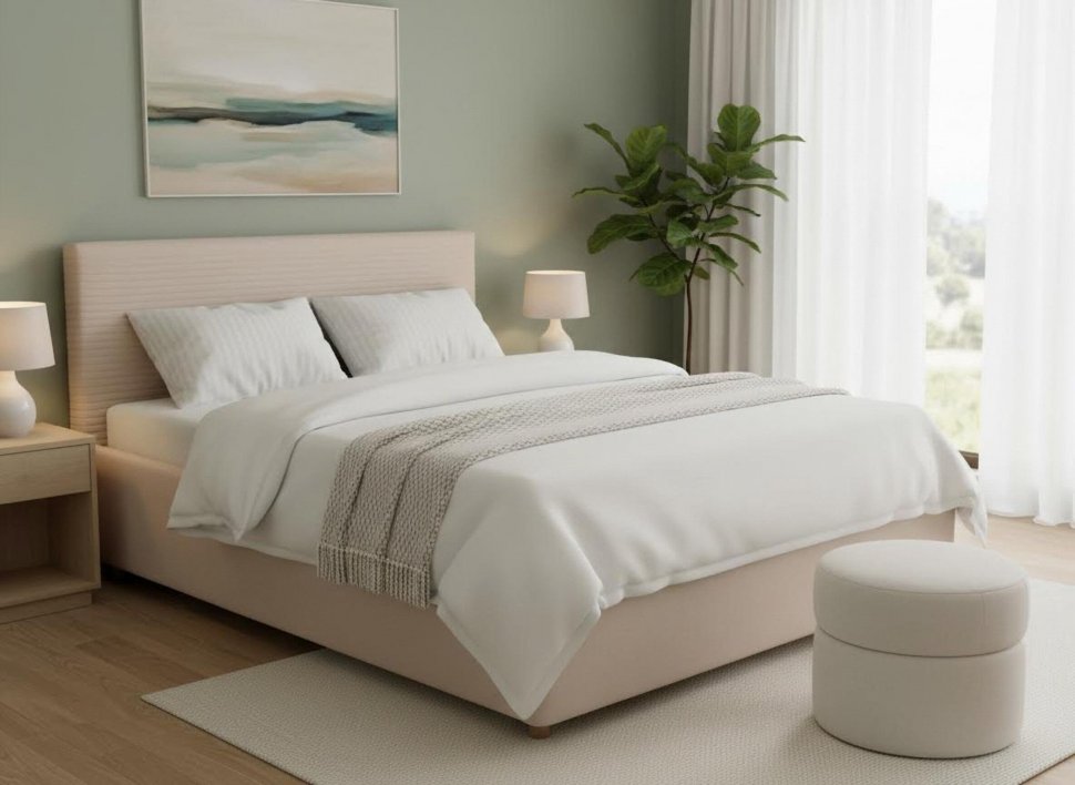 Кровать Event Loft 1600 с основанием / бежевый №4