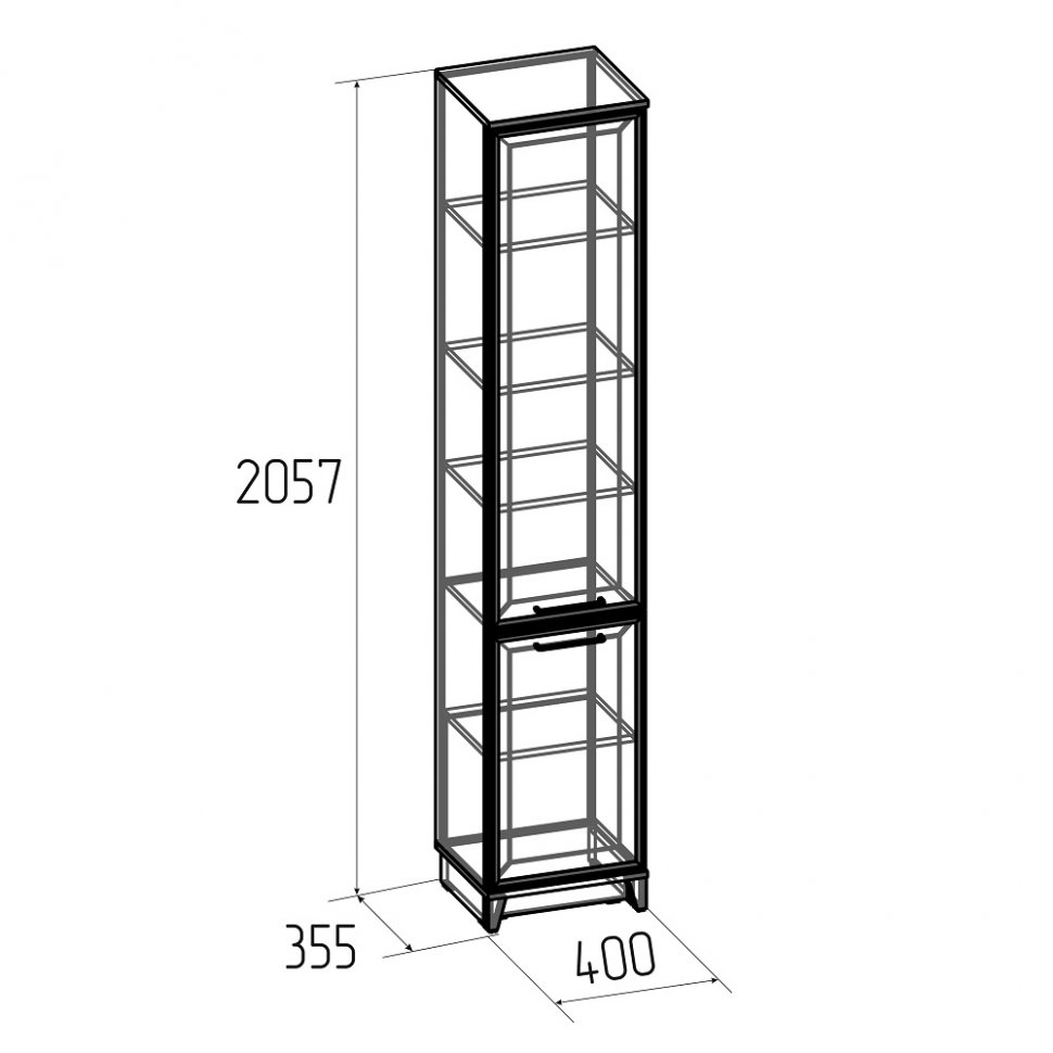Шкаф для белья Аурелио 11 (Глазов) Белый