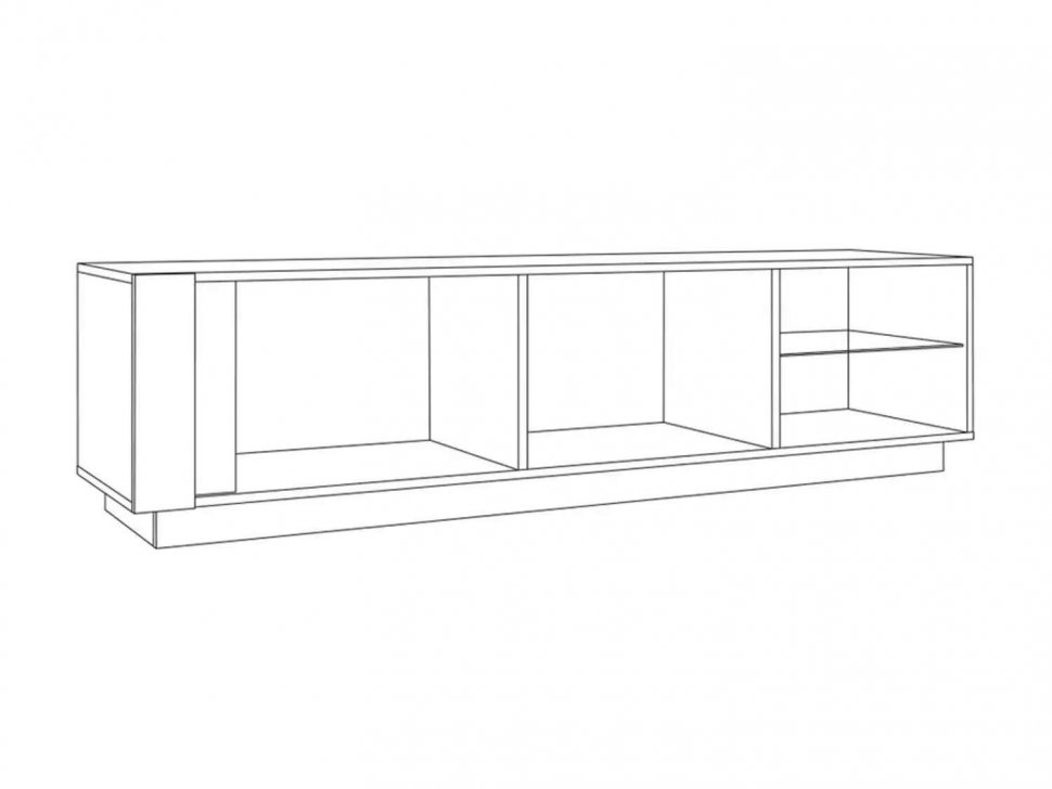 Арчи тумба 10.86 Дуб крафт золотой / Камень темный