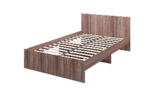 Кровать Мона 160х200 MLK (Ясень Темный)