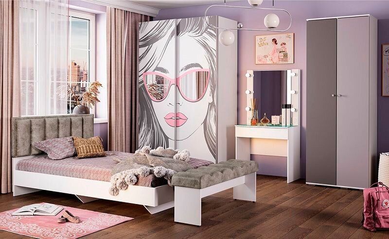 Стол туалетный Мемори СТ-03 Семья Мебелони (БТС)