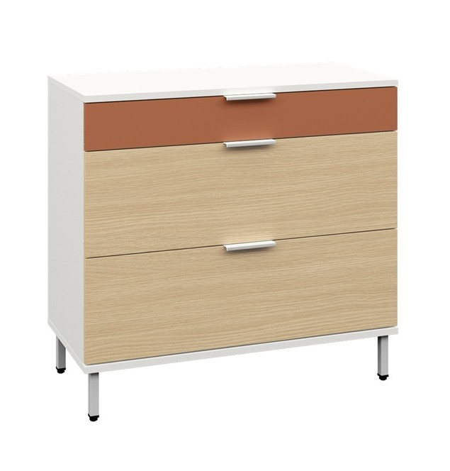 Комод Марвэл 16.234.03, белый, Плэйн, Безмолвная пустыня