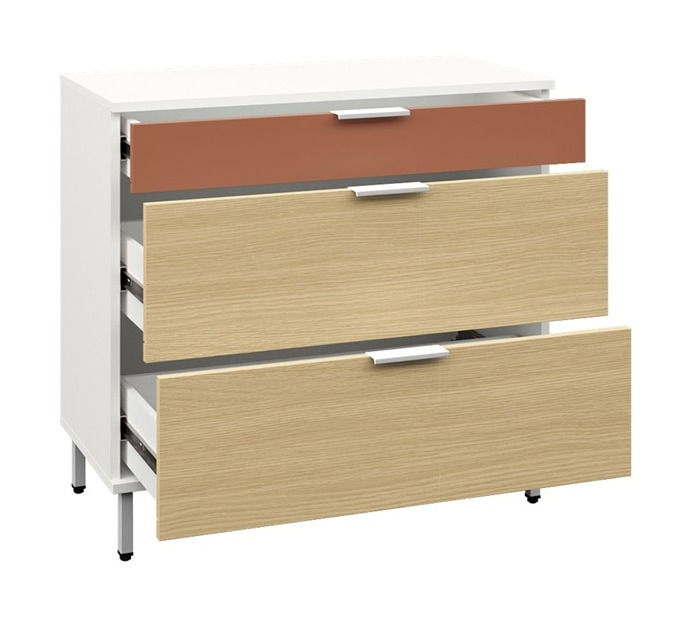 Комод Марвэл 16.234.03, белый, Плэйн, Безмолвная пустыня