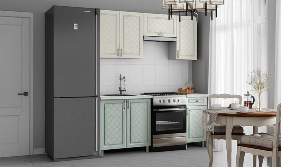 Кухня Версаль, 1,8 м, с окапом