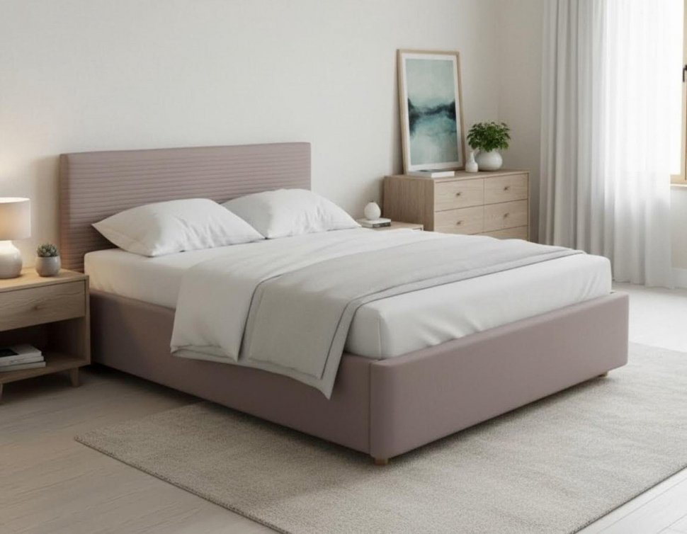 Кровать Event Loft 1600 с основанием / какао №8