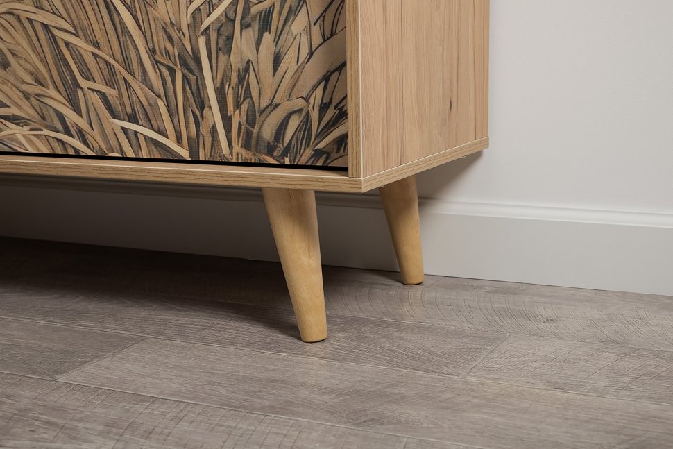 Току комод 16.230.04 Гикори Рокфорд / Белый