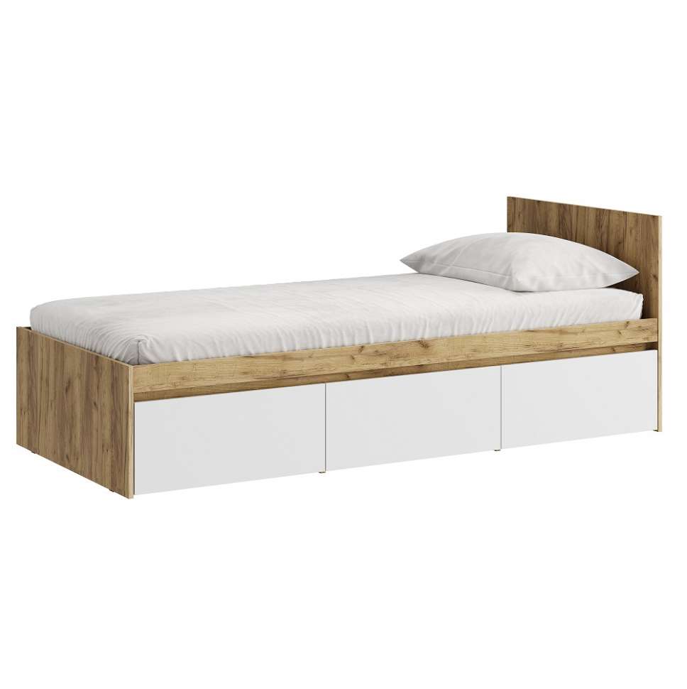 Кровать 90х200 Гудвин (Арника) с ящиками