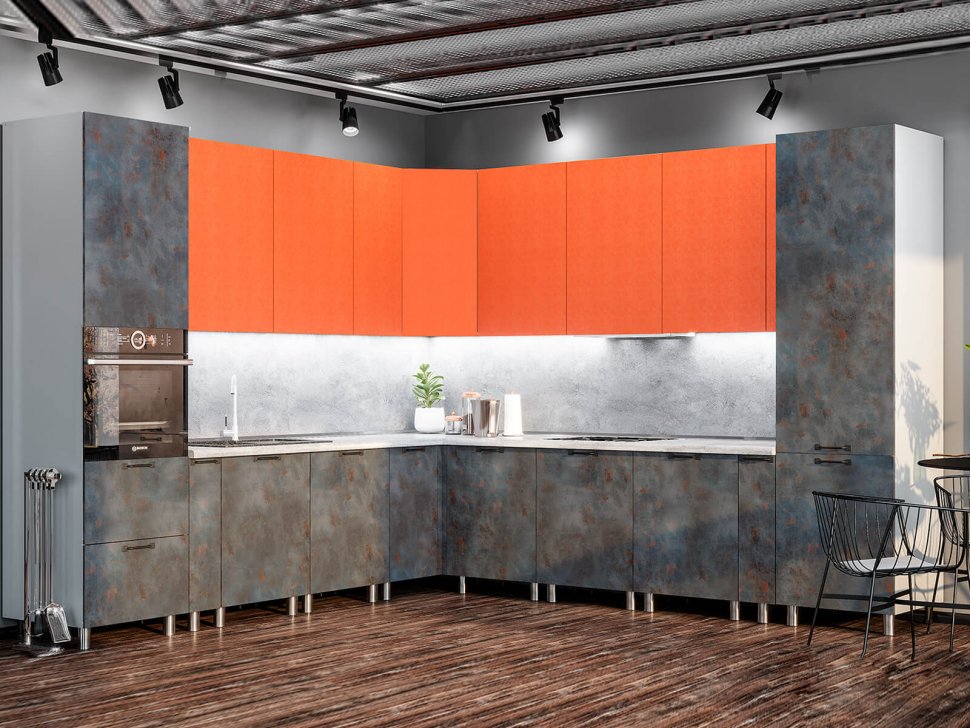 Шкаф кухонный 40 нижний Бруклин 4Р1