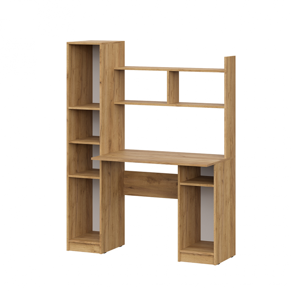 Стол компьютерный СТК 13, Дуб Золотой, Графит