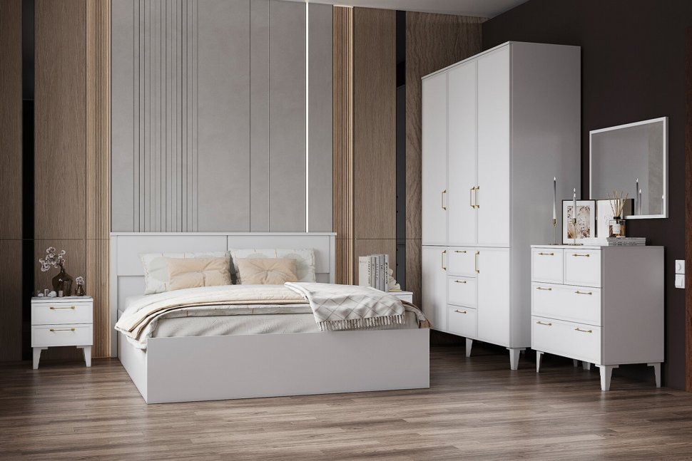 Зеркало навесное Толедо ТЗ-20, Белый