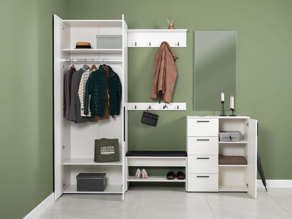 Прихожая Эйр 1 Белый