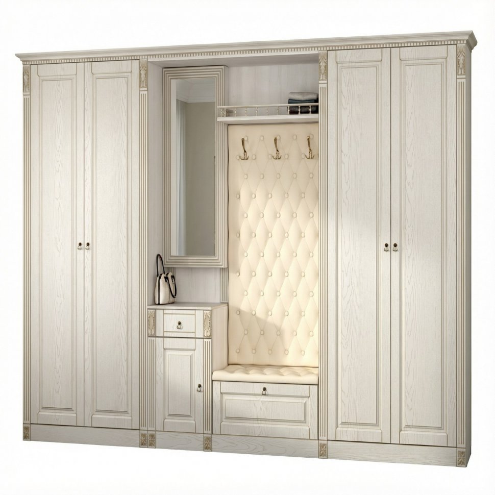 Прихожая Вероника-6 бодега светлый/ясень патина