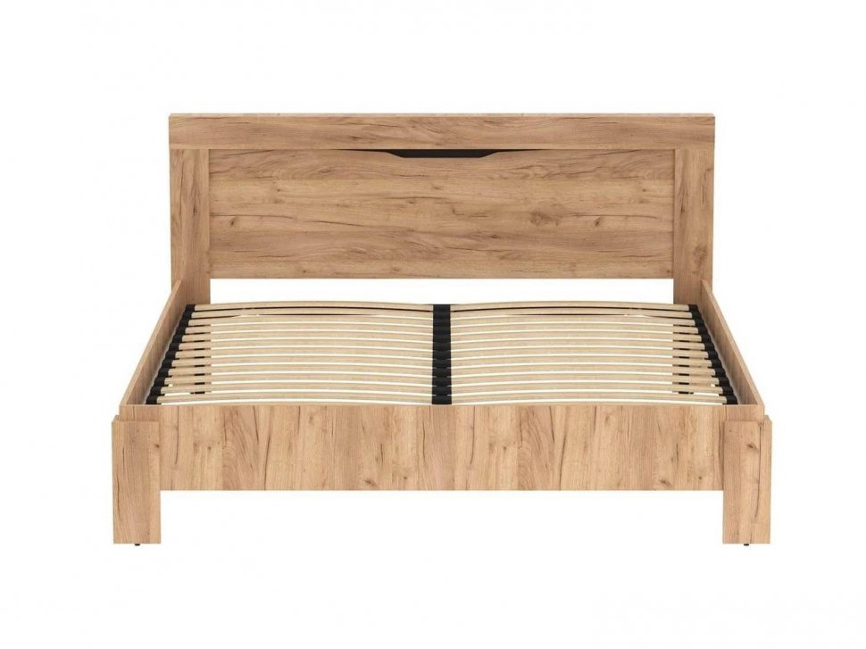 90.08 кровать двойная Флорида Дуб золотой / Венге