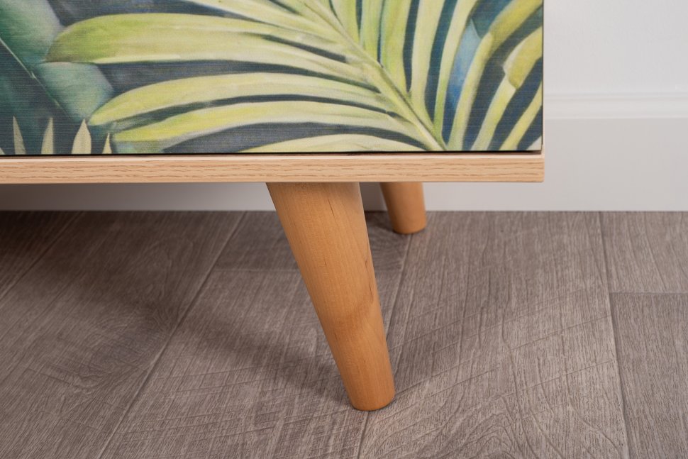 Матиас комод 16.245 Гикори Рокфорд / Дымчатый Зеленый