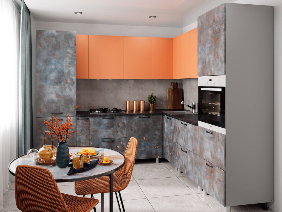 Шкаф кухонный 80 с ящиками Бруклин 8Р2