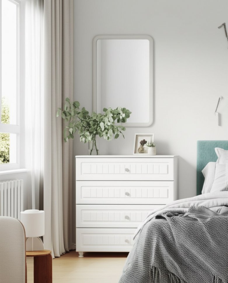 Комод Монако МН-6 белое дерево