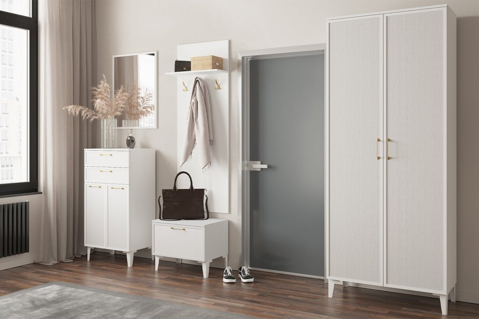 Зеркало навесное Толедо ТЗ-30, Белый