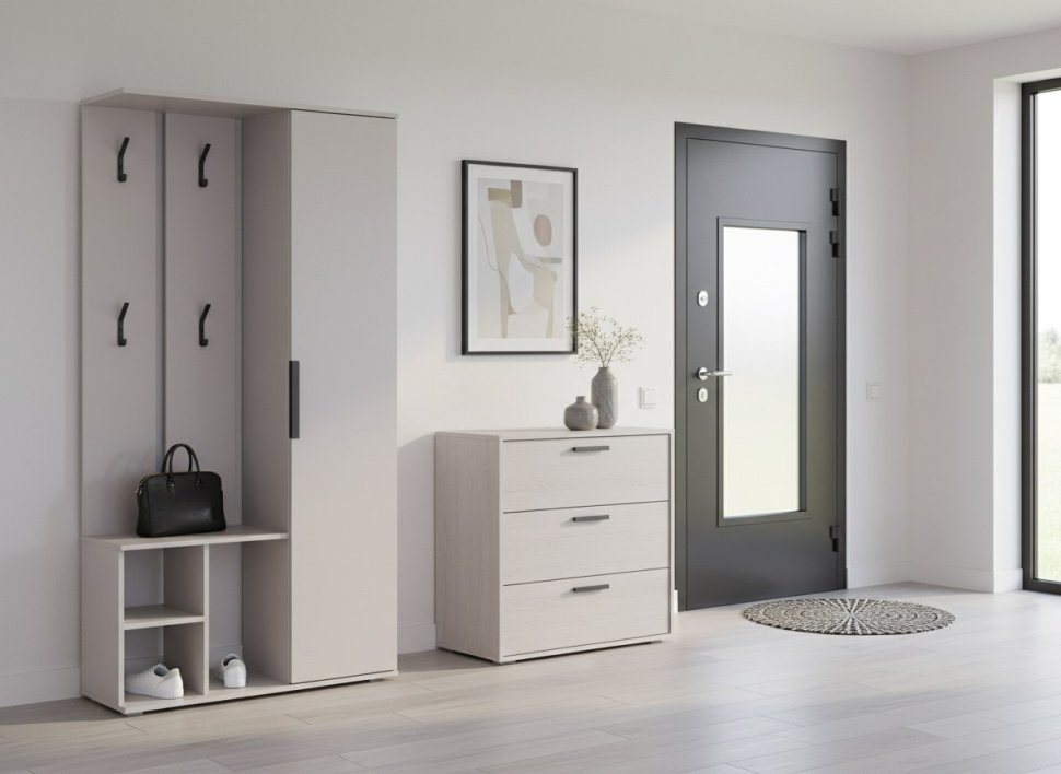 Шкаф комбинированный Кармен-1 Кашемир