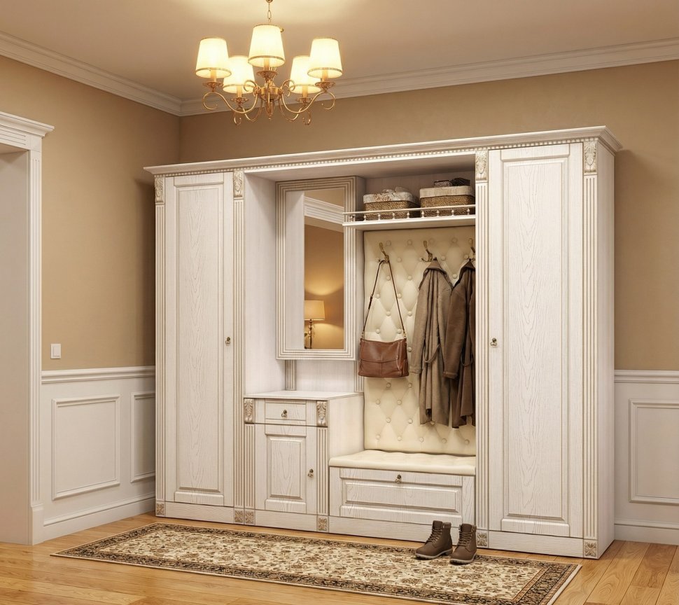 Прихожая Вероника-5 бодега светлый/ясень патина