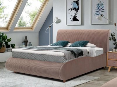 Кровать Нефертити 1800 с под. механизмом / какао №8