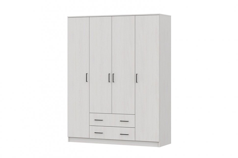 ШК 1 шкаф (серия 2) / Ясень светлый