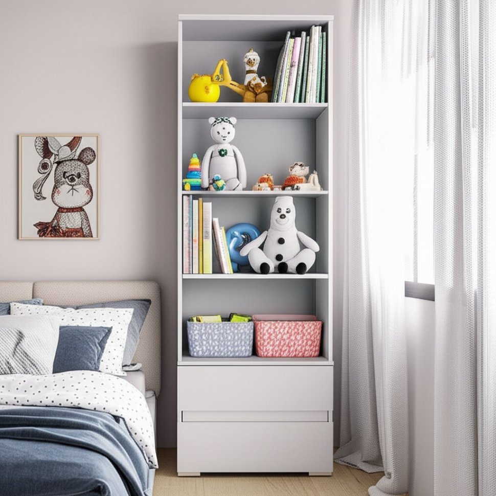 Стеллаж Плейона (ТЭКС) Белый