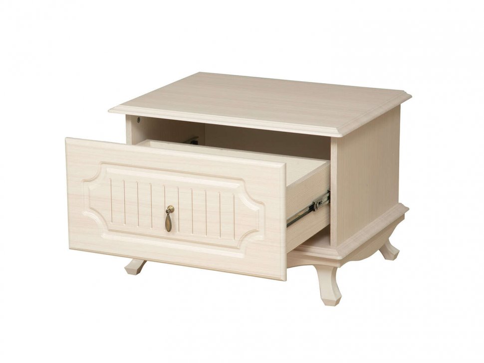 Тумба прикроватная 06.70 Кантри патина вудлайн кремовый/сандал белый