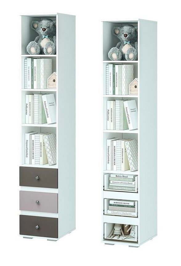 Шкаф-пенал ПН-10 Мемори Семья Мебелони (БТС)