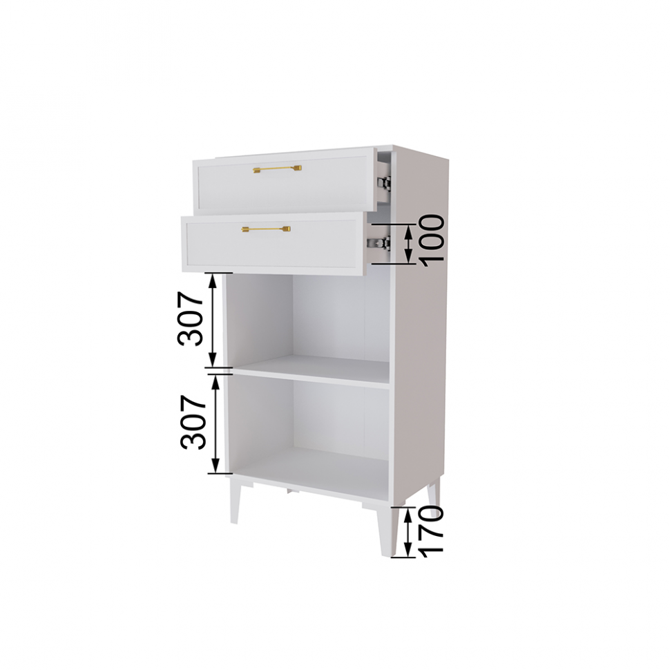 Прихожая Толедо. Белый. Комплект 1