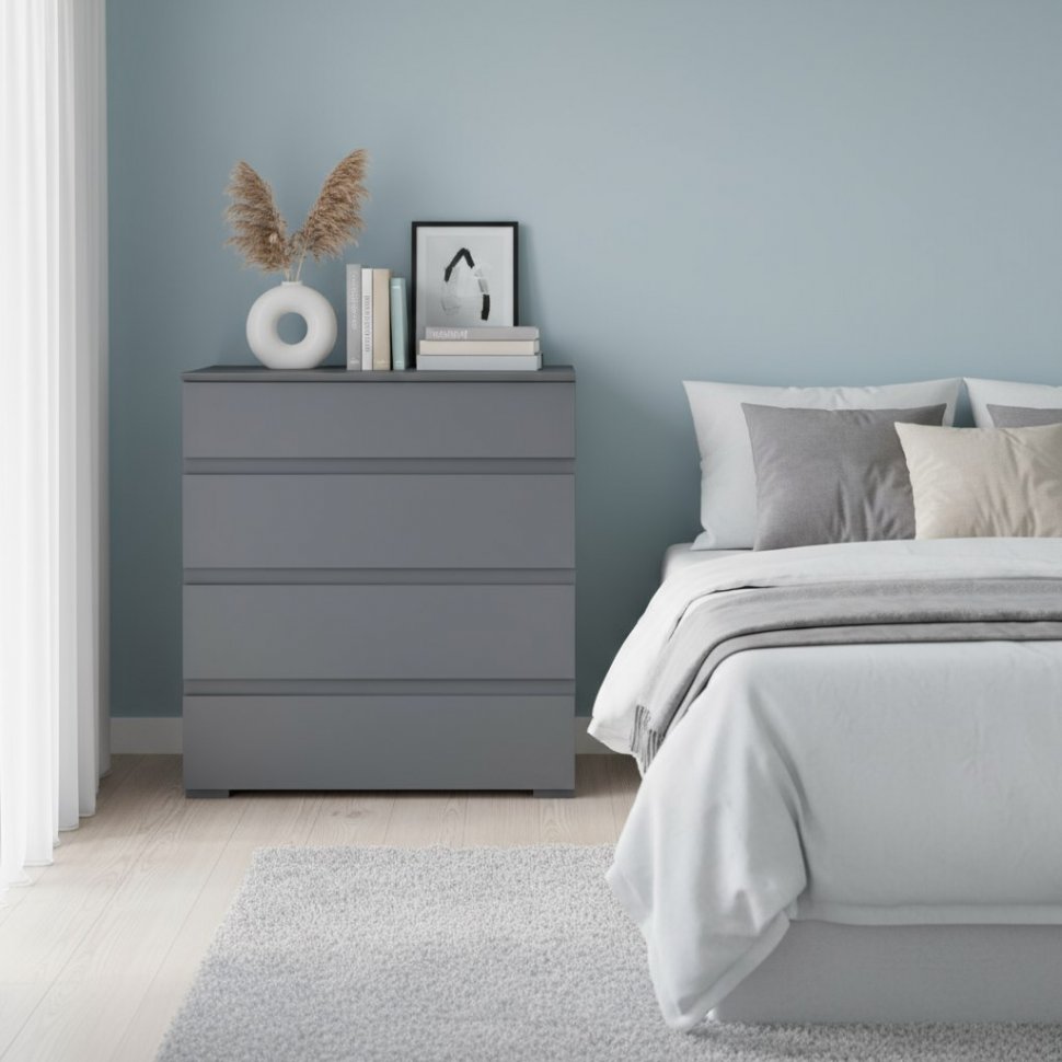 Комод Плейона, Графит серый