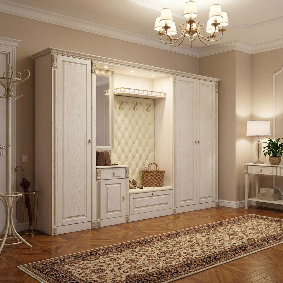 Прихожая Вероника-4 бодега светлый/ясень патина