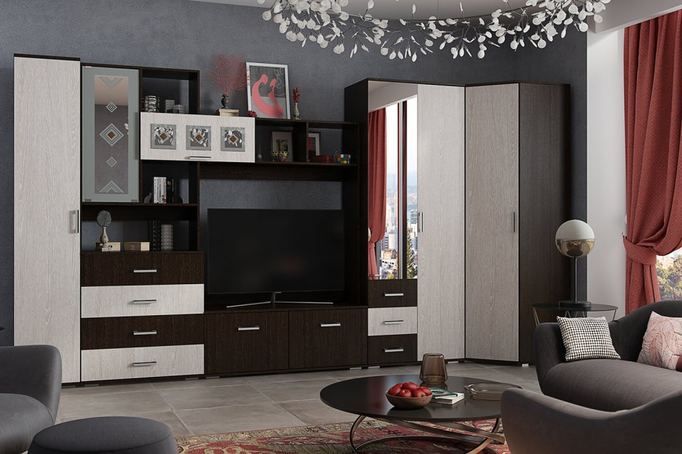 Шкаф угловой Белла (БТС)