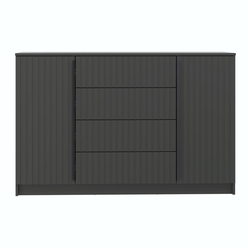 Брандо комод 67.11 МДФ Диамант серый