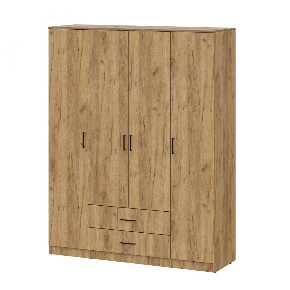 ШК 1 шкаф (серия 2) / Дуб золотой