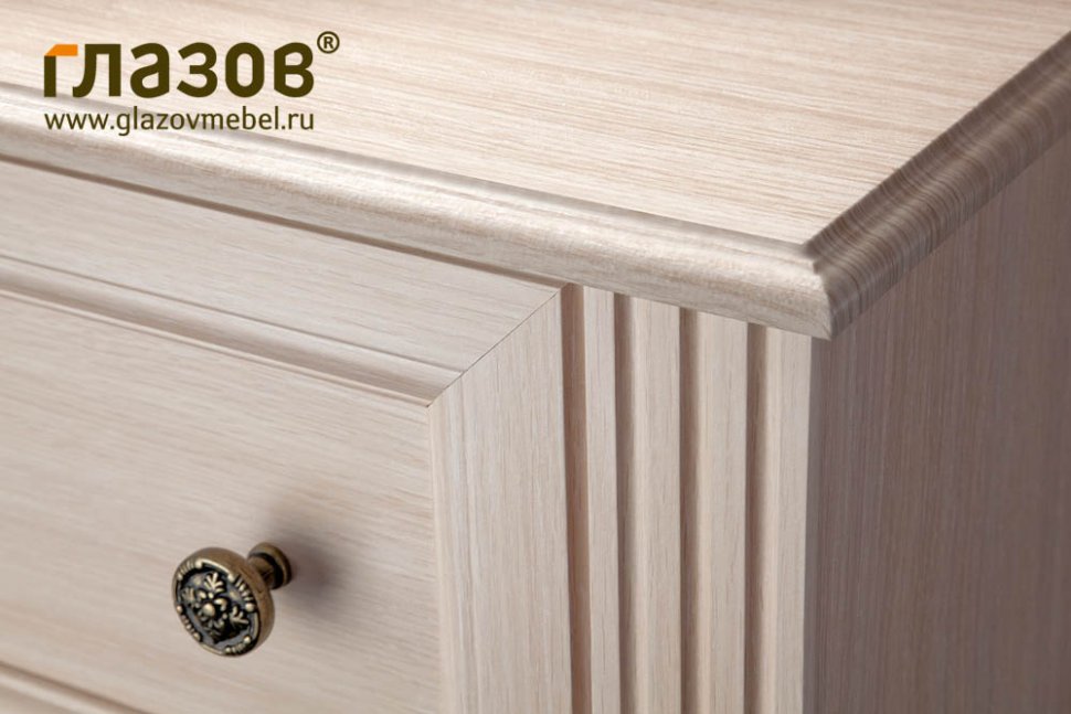 Спальня MONTPELLIER Глазов-мебель (Дуб млечный) Вариант 2