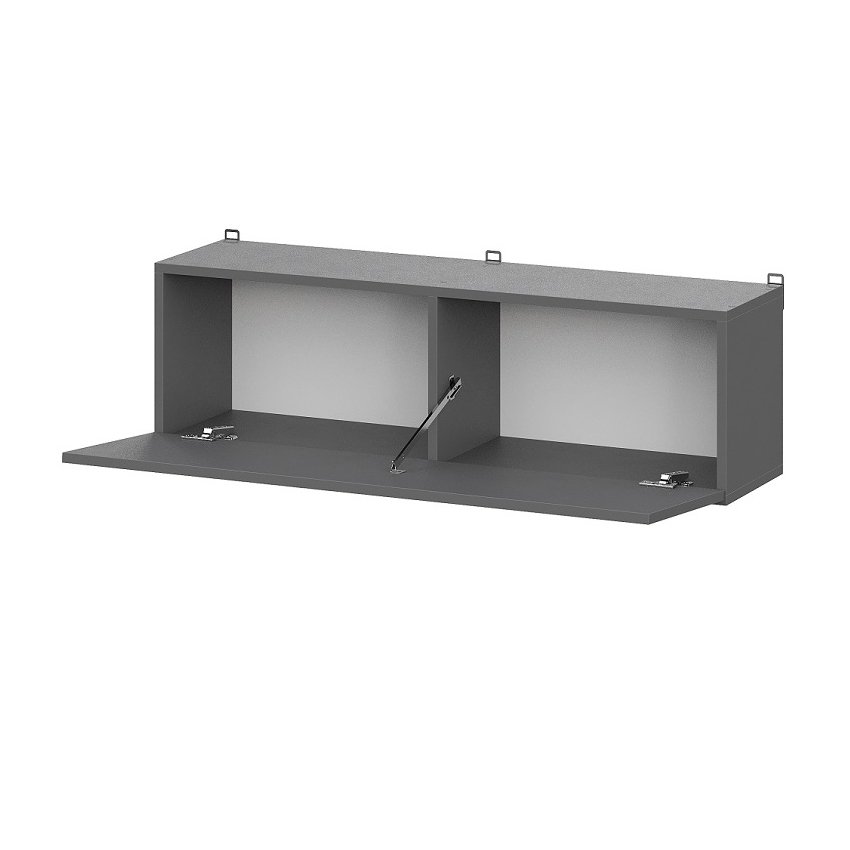 Шкаф навесной Денвер (Графит серый)