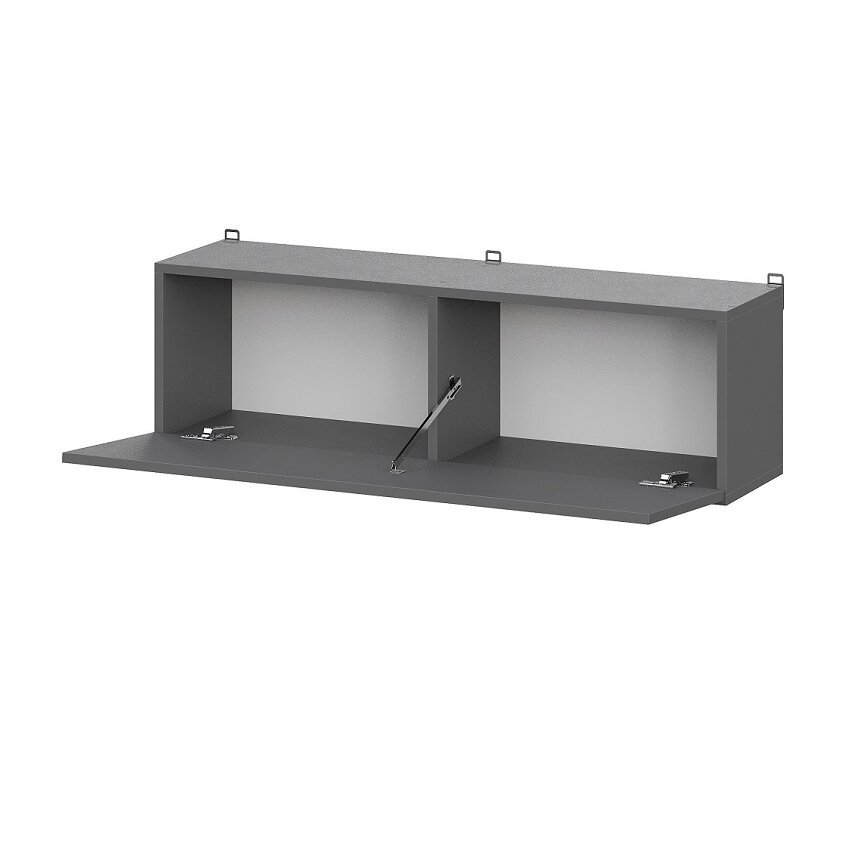 Шкаф навесной Денвер (Графит серый)