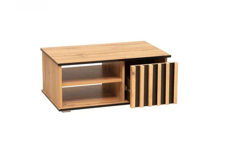 Модульная гостиная Либерти 2 (опора h20) Дуб вотан/Черный