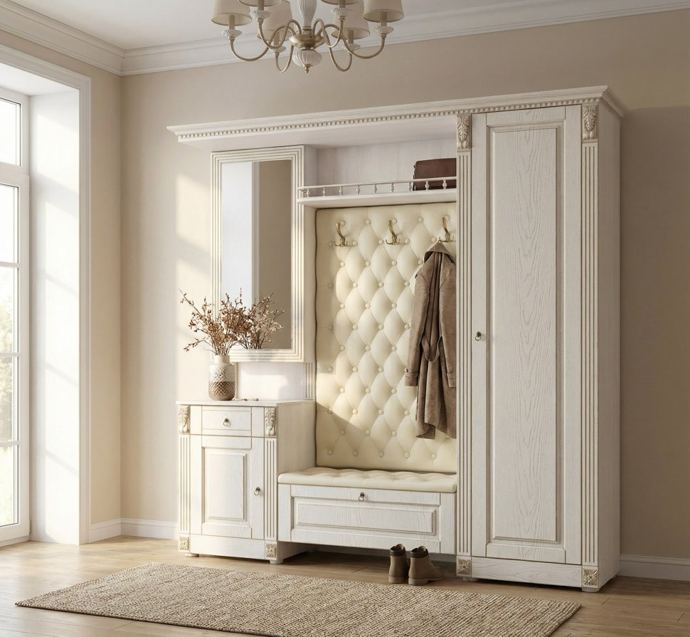 Прихожая Вероника-3 бодега светлый/ясень патина