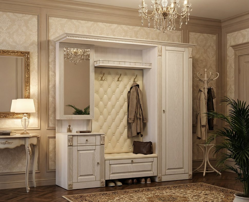 Прихожая Вероника-3 бодега светлый/ясень патина