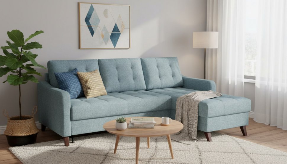 Диван угловой Римини-1 Sherlock 975