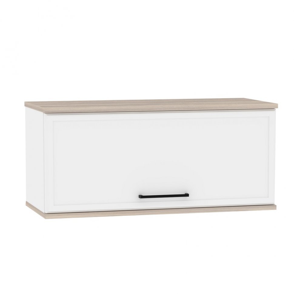 Шкаф навесной Аурелио 4 (Глазов) Белый