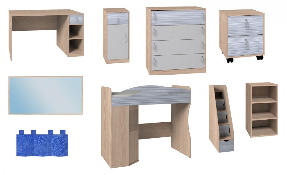 Детская Калейдоскоп Глазов-мебель Комплект 1