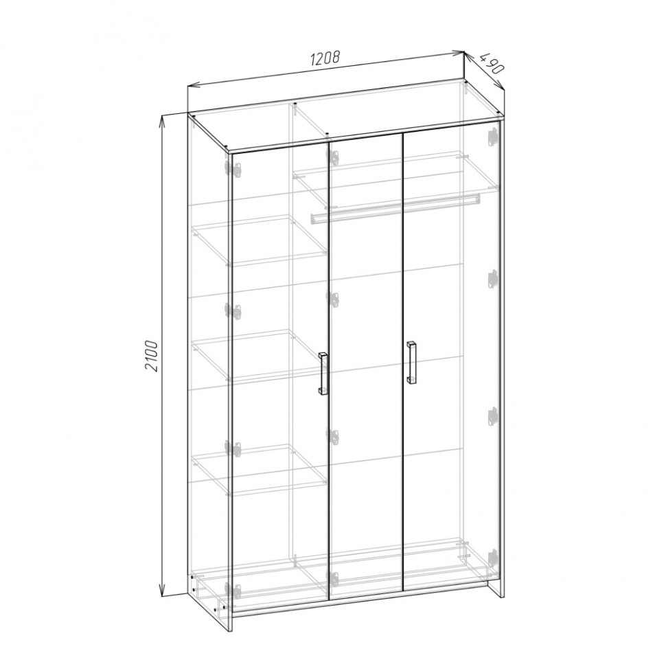 Спальня Соня Комплект (Белый)