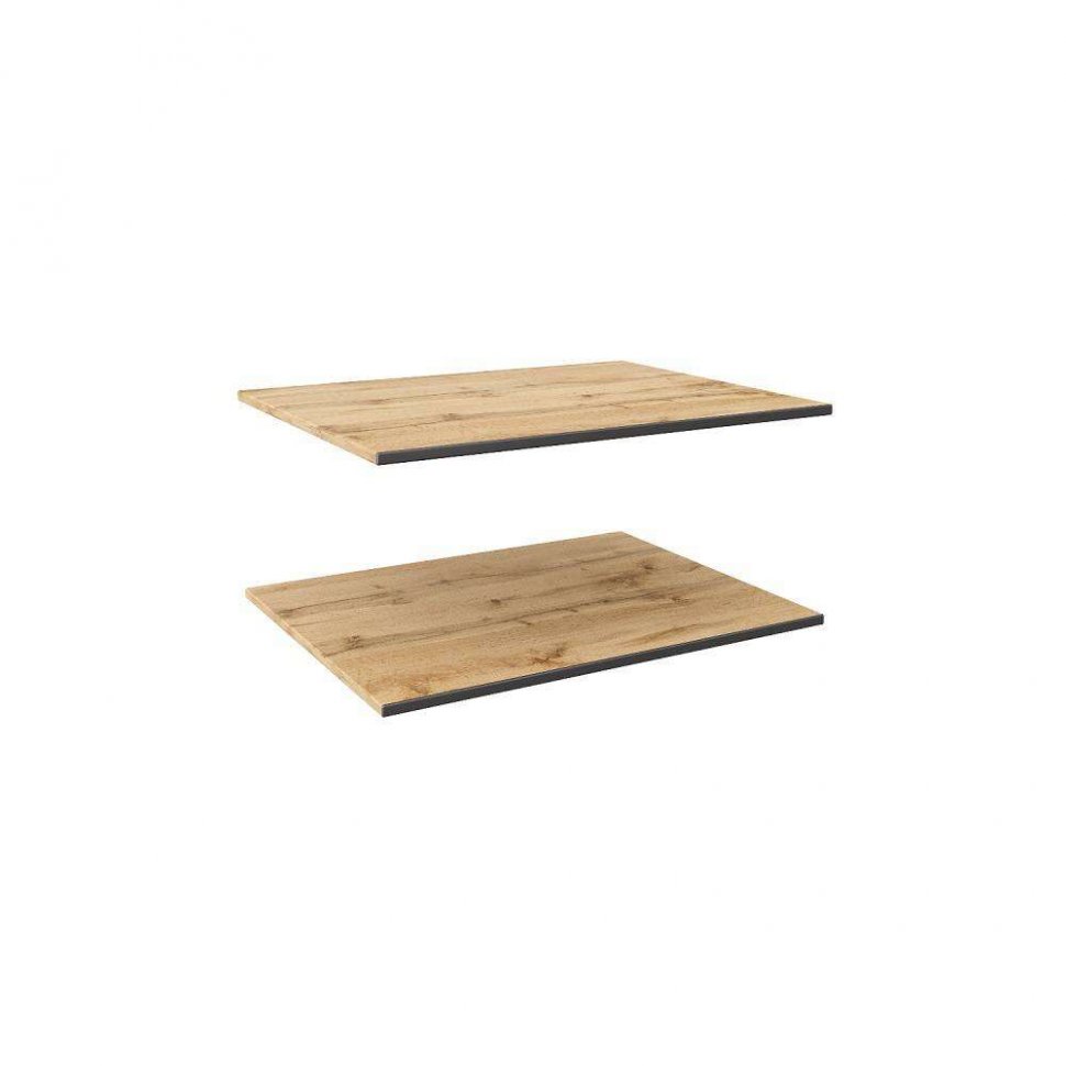 Комплект полок для корпуса (09) 930 Квадро (Ижмебель) Дуб вотан