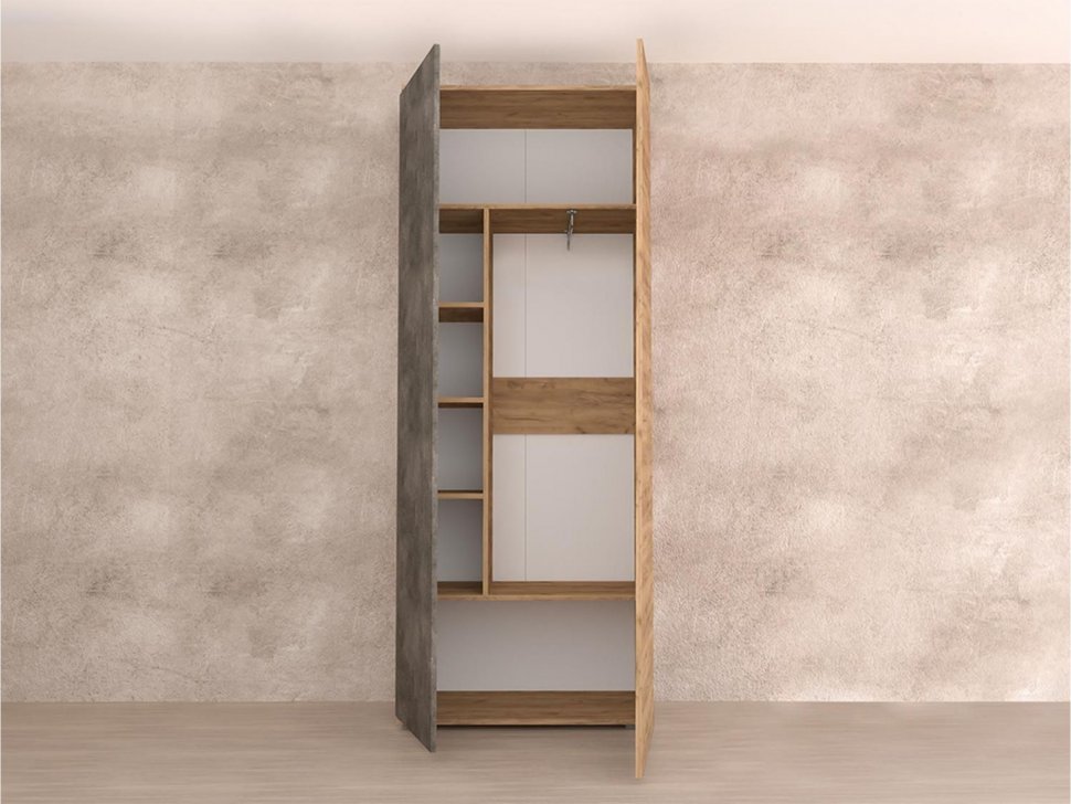 Гостиная Аллегро 10 компл. 1 / Дуб Крафт золотой/Камень темный