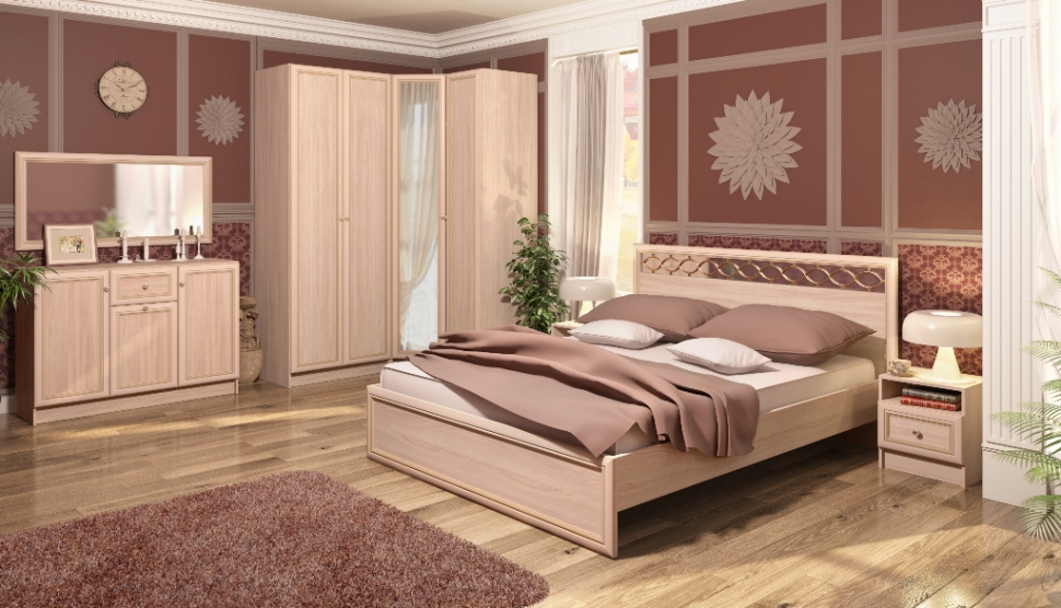 Кровать 160х200 Ижмебель 23 Брайтон